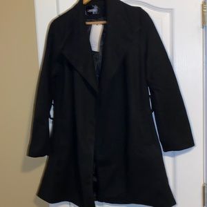 oWind Belted open coat